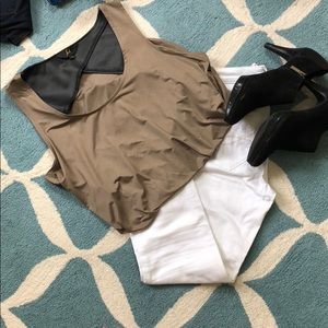 Jack by BB Dakota- shimmery gold top